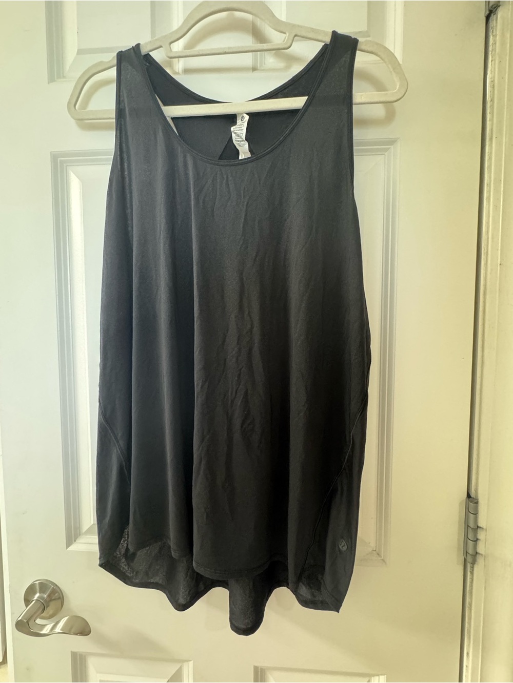 lululemon athletica Black Relaxed Racerback Tank
